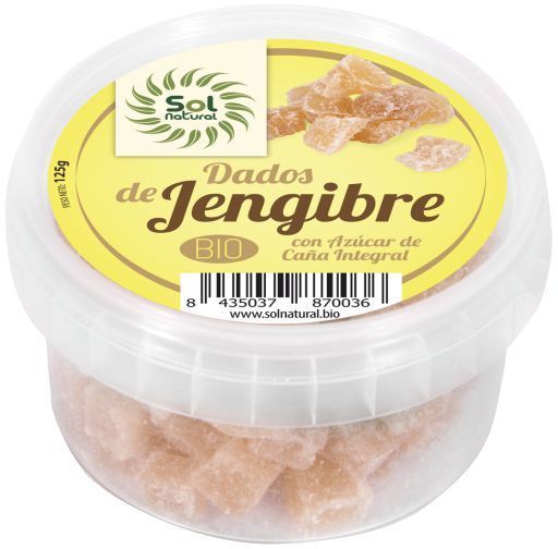 Jengibre En Dados Bio 125 gr