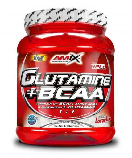 Glutamina+BCAA 500 gr