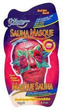 Máscara facial de sauna al rojo vivo