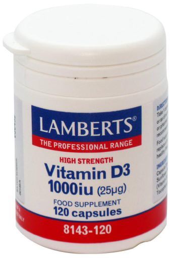 Vitamina D3 1000 uI 25 mg