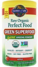 Perfect Food Raw Organic Green Super Food Powder Apple 234 gr