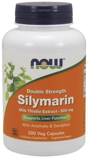 Silymarin Double Strength 300 mg 200 Capsulas