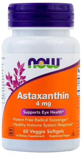 Astaxanthin 4 mg 60 Cápsulas