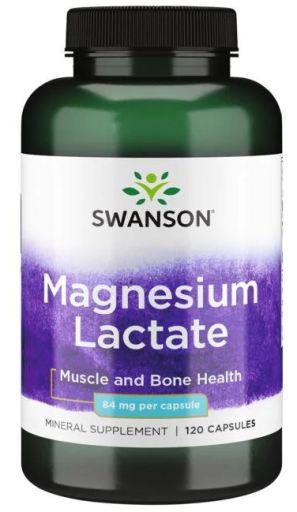 Magnesium Lactate 84 mg 120 Capsulas