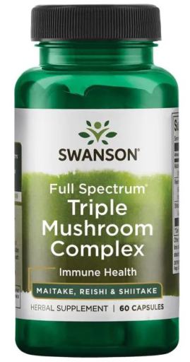Full Spectrum Triple Mushroom Complex 60 Capsulas