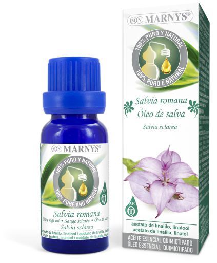 Aceite esencial de salvia romana (Salvia sclarea)