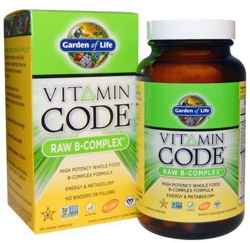 Vitamin Code Raw B Complex 120 Cápsulas