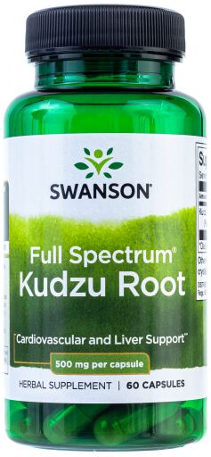 Kudzu Root 500 mg 60 Cápsulas