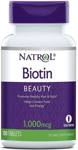 Biotina 1000 mcg 100 Comprimidos