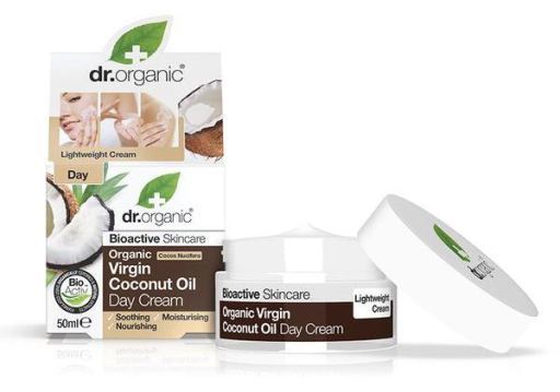 Crema de Día de Aceite de Coco Orgánico 50 ml
