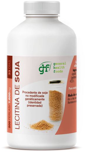 Lecitina 1600 mg 200 Perlas