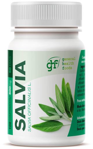 Salvia 500 mg 100 Comprimidos