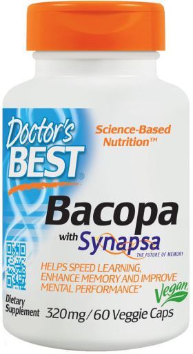 Bacopa con Synapsa 320 mg 60 Cápsulas vegetales