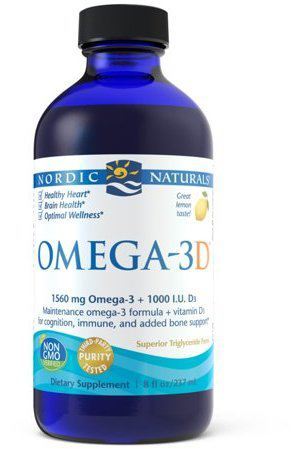 Omega 3D de Limón 1560 mg 237 ml