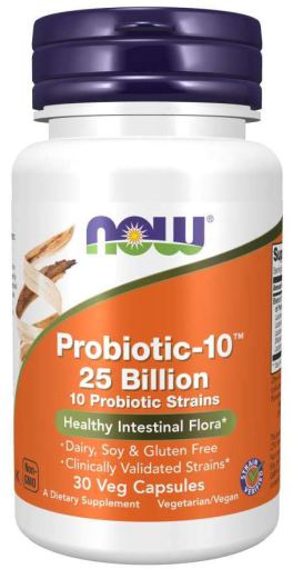 Probiótico-10 25 Billones 30 Cápsulas
