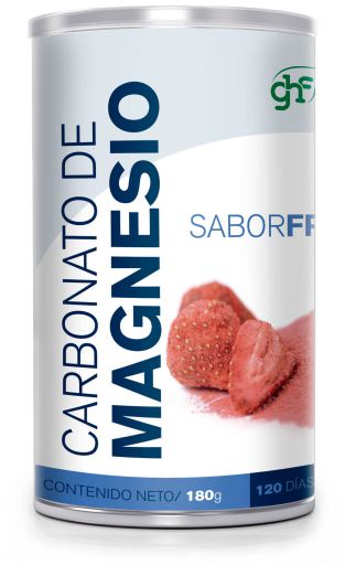 Carbonato de Magnesio Bote Sabor Fresa 180 gr