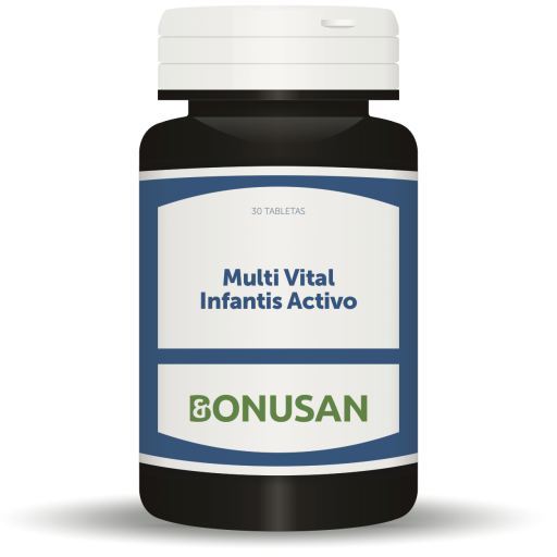 Multi Vital Infantis Activo 30 Tabletas Masticables