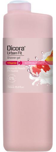 Gel de Ducha con Vitamina C Citricos y Durazno 750 ml