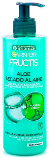 Fructis Crema Aloe Hydra Bomb Secado Natural 400 ml