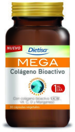 Mega Colageno Bioactivo Uc-II 30 Cápsulas