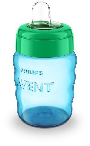 Vaso Infantil con Boquilla Suave Azul 260 ml