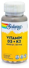 Vitamina D3 + K2 60 Cápsulas