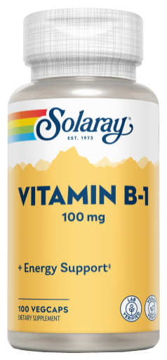 Vitamina B1 100 mg 100 Cápsulas