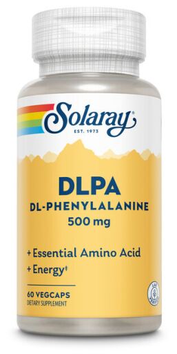 Solaray Dl-Phenylalanine 500 mg 60 C&aacute;psulas Vegetales