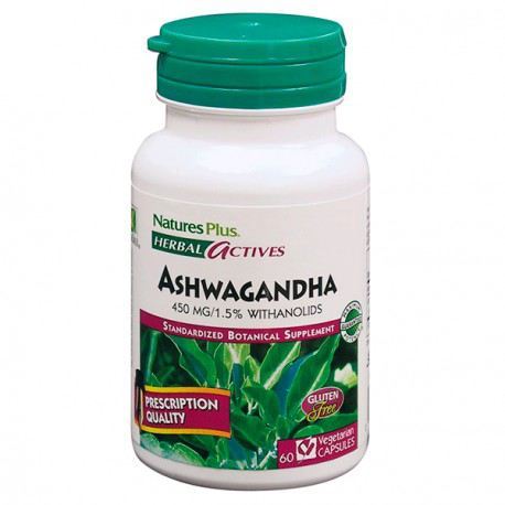 Ashwagandha 450 mg 60 Cápsulas