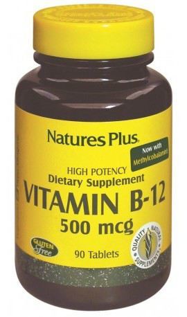 Vitamina B12 500 mcg 90 Comprimidos