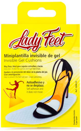 Lady Feet Almohadilla Invisible de Gel