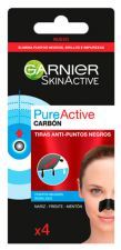 Pure Active Carbón Tiras Anti Puntos Negros 4 uds