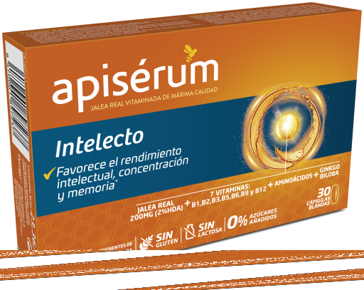 Apiserum Intelecto 30 Cápsulas