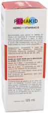 Jarabe con Hierro y Vitaminas B 125 ml