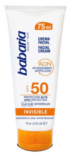 Crema Facial Solar Invisible SPF50 75 ml