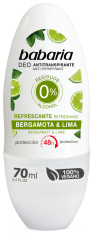 Desodorante Antitranspirante Refrescante Bergamota y Lima 70 ml