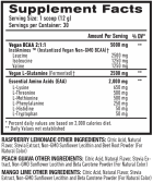 Natural Bcaa Vegan + Glutamina Limonada de frambuesa 270 gr