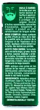 Aceite para Barba Refrescante Green 30 ml