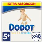 Sensitive Pañal Talla 5 48 uds