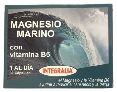 Magnesio Marino + Vitamina B6 30 Cápsulas