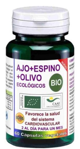 Ajo Espino Olivo Eco 60 Cápsulas