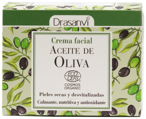 Crema Facial Aceite Oliva 50 ml