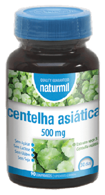 Centella Asiática 90 Comprimidos 500mg