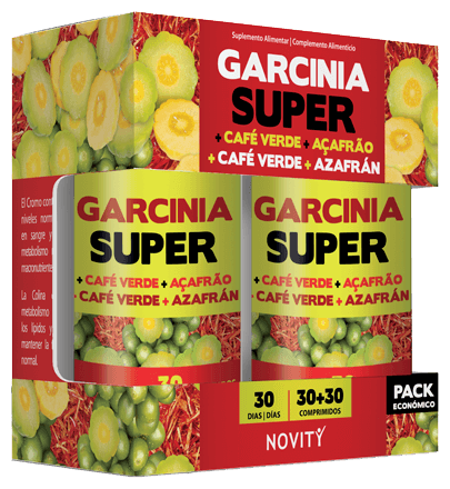 Garcinia Super+Cafe Verde+Azafran Super | Comprimidosr