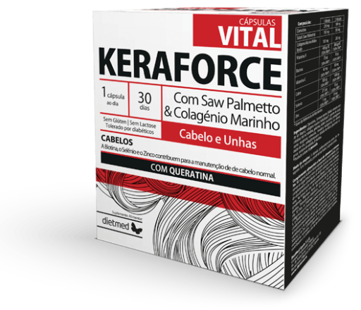 Keraforce Vital 30 Cápsulas