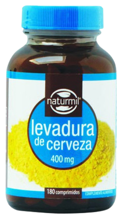 Levadura Cerveza 400mg 180 Cápsulas