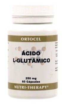 Acido L-Glutamico 250 mg 60 Cápsulas