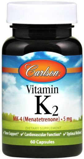 Vitamin K2 as MK 4 de 5 mg 60 Cápsulas