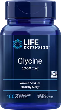 Glicina 1000 mg 100 Cápsulas Vegetales
