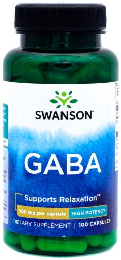 Gaba 500 mg 100 Cápsulas